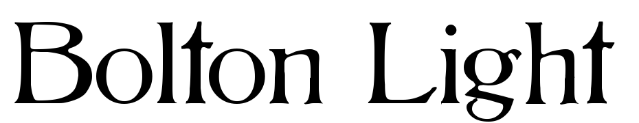 Bolton Light Font Download Free